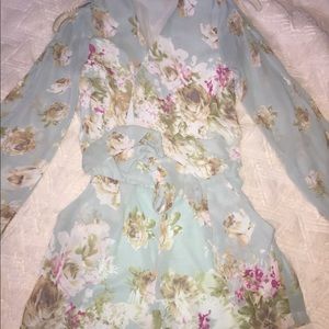 Cute Floral Romper
